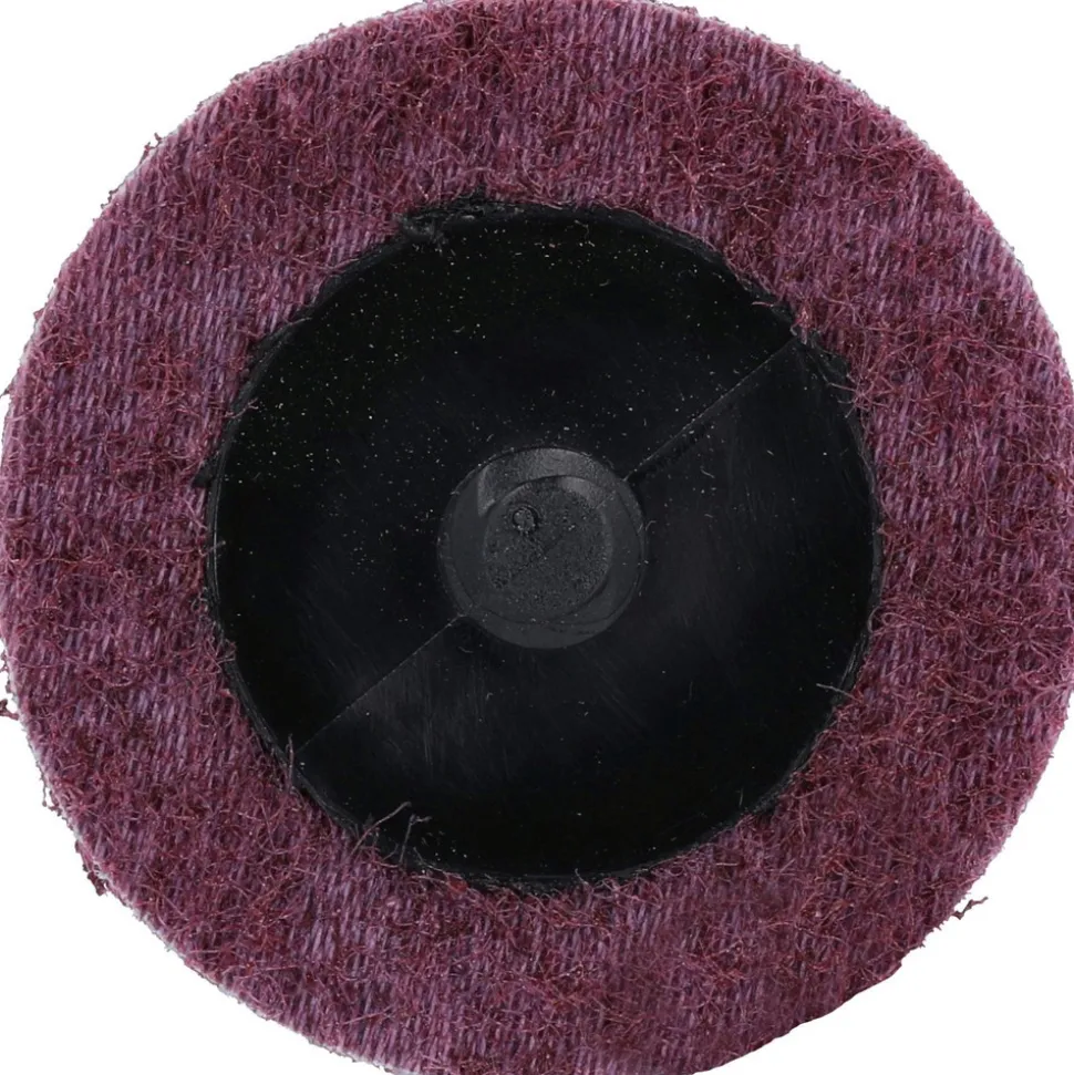 Quick-Change Disc: Type R, 2" Dia, Aluminum Oxide, Non-Woven