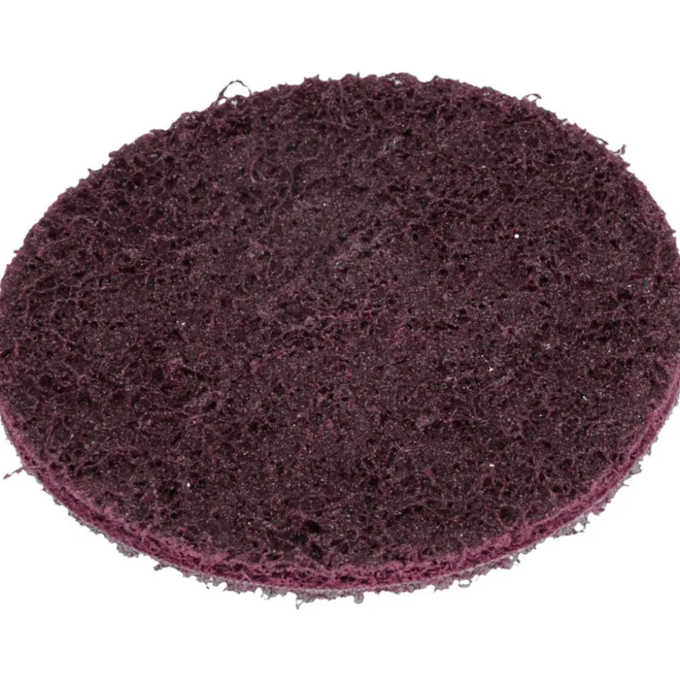 Quick-Change Disc: Type R, 3" Dia, Aluminum Oxide, Non-Woven