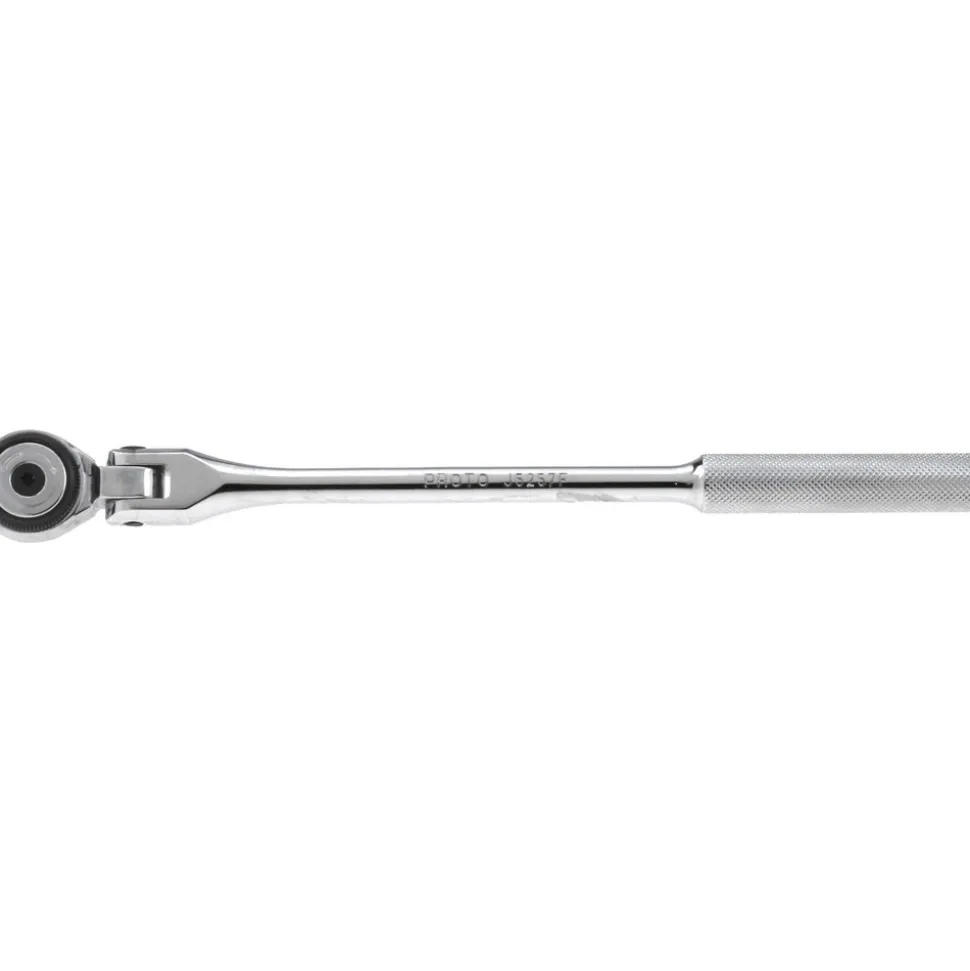 Quick-Release Ratchet: 3/8" Drive, Round Head
