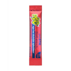 Qwik Stik Sports Drink: 0.11 oz Packet, Fruit Punch, Sugar Free, Powder, Yields 20.00 oz