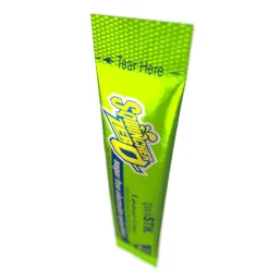 Qwik Stik Sports Drink: 0.11 oz Packet, Lemon-Lime, Powder, Yields 20.00 oz