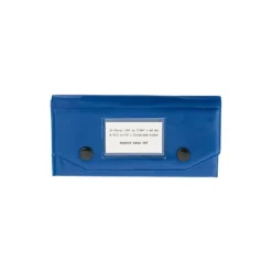 Radius Gage Set: Steel, 1/64 to 1/2" Radius, 25 pc