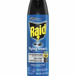 Raid Flying Insect Killer Insecticide Aerosol Spray, Outdoor Fresh Scent, 15 oz
