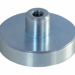 Rare Earth Pot Magnets; Rare Earth Metal Type: Neodymium Rare Earth; Dia (Inch): 5/8; Average Pull Force: 20.9 lb; Height (Inch): 5/8; Thread Size: M4; Maximum Pull Force: 20.9 kg; 9.5 lb; Maximum Operating Temperature: 80 degC; 176 degF; Finish: Zinc-Plated; Overall Thickness: 0.177 in; 4.5 mm