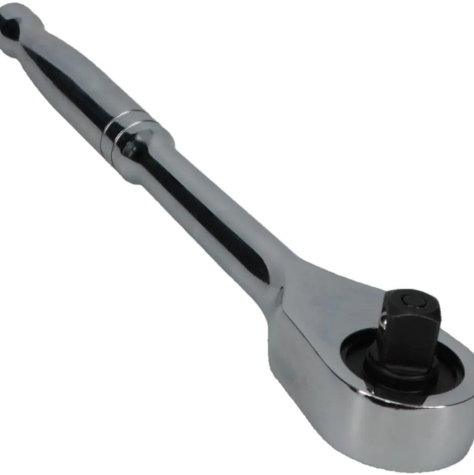 Ratchet: 1/2" Drive, Pear Head
