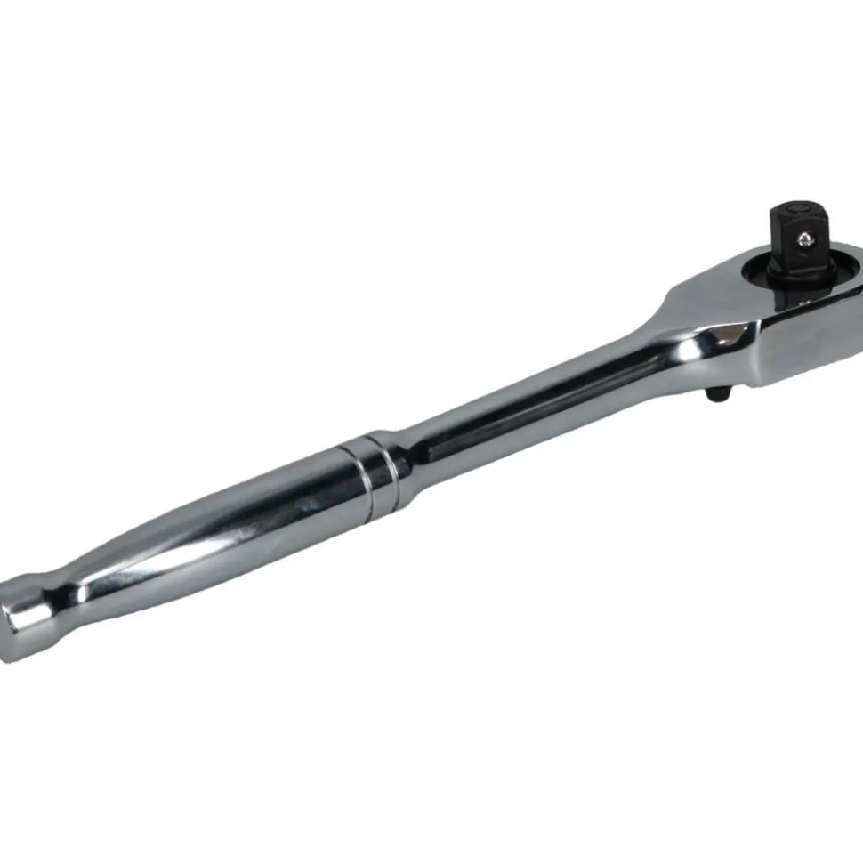 Ratchet: 1/2" Drive, Pear Head