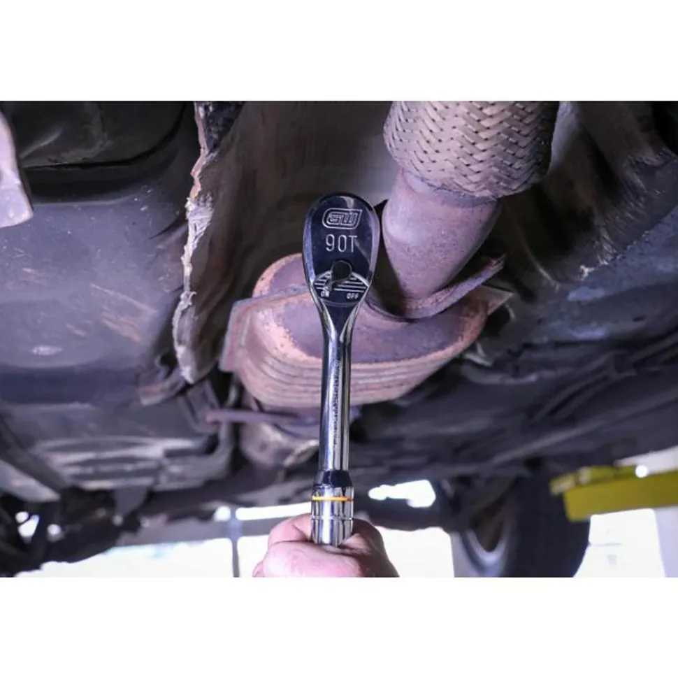 Ratchet: 3/8" Drive, Pear Head
