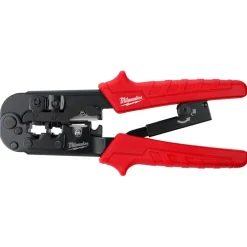 Ratcheting Modular Crimper & Stripper, Straight Handle