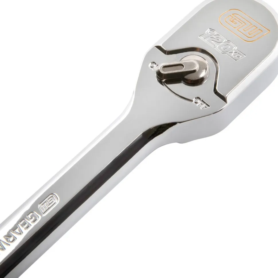 Ratchets: Tool Type: Ratchet; Drive Size (Inch): 1/2; Head Shape: Teardrop; Head Features: Reversible