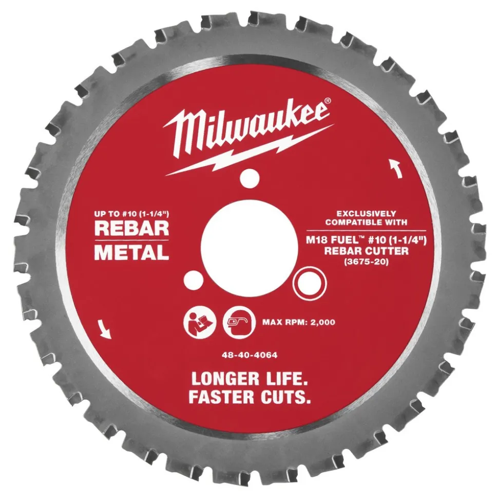 #10 (1-1/4”) Rebar Cutting Blade