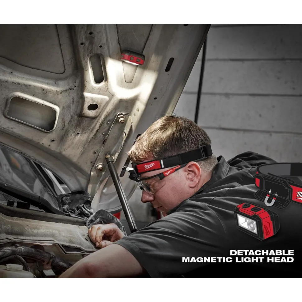 Rechargeable Magnetic Headlamp And Task Light