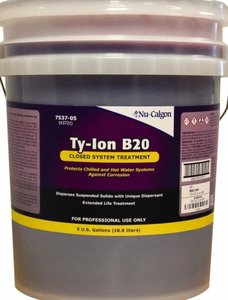 Recirculating-System Corrosion Inhibitor: Liquid Nitrite-Borax, 5 gal