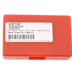 Rectangle Steel Gage Block: 0.3", Grade AS-1