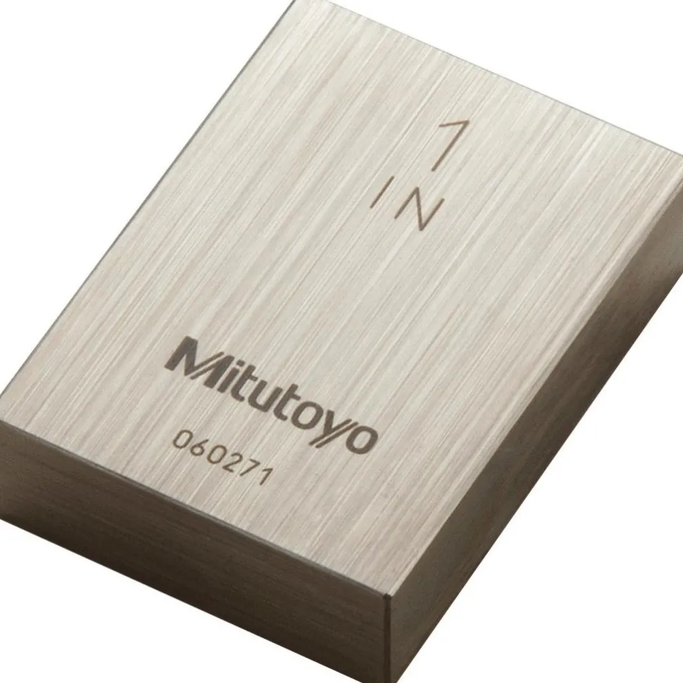 Rectangle Steel Gage Block: 1", Grade AS-1