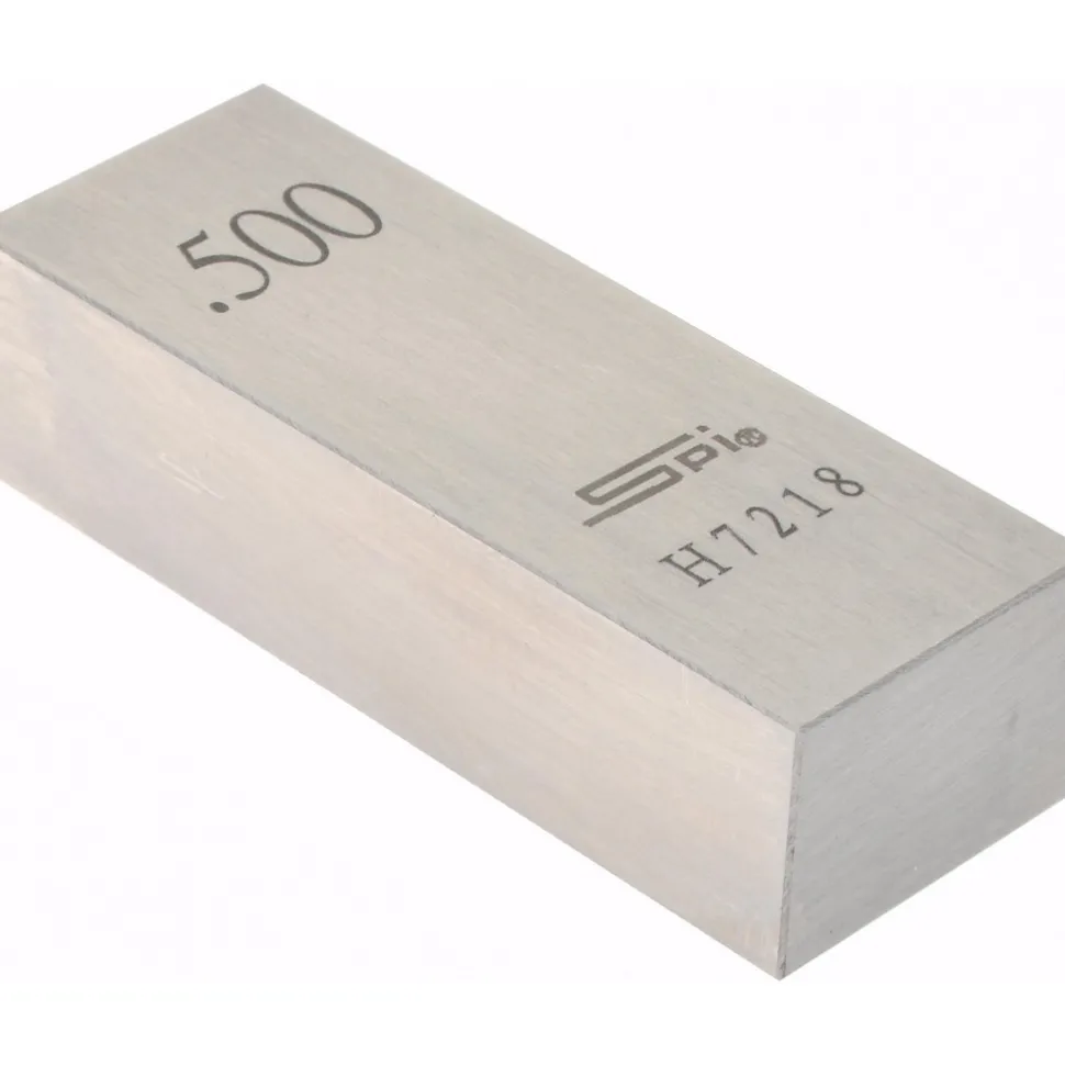 Rectangle Steel Gage Block: 0.5", Grade AS-1