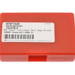 Rectangle Steel Gage Block: 0.5