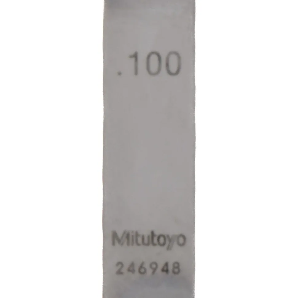 Rectangle Steel Gage Block: 0.1", Grade 0