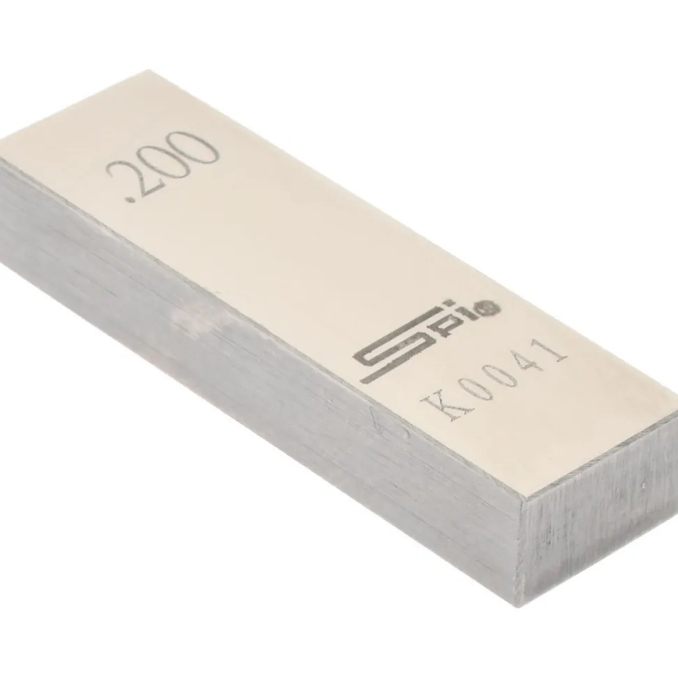 Rectangle Steel Gage Block: 0.2", Grade AS-1