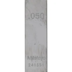 Rectangle Steel Gage Block: 0.05", Grade 0