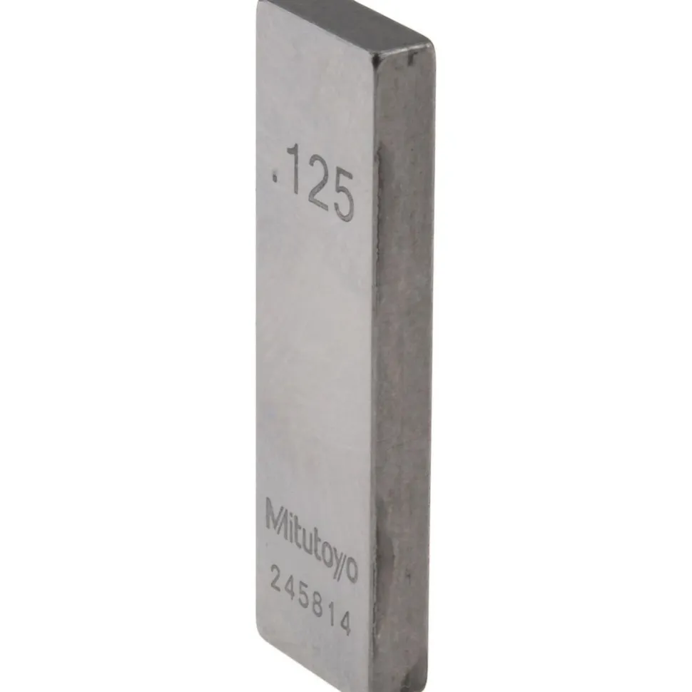 Rectangle Steel Gage Block: 0.125", Grade 0