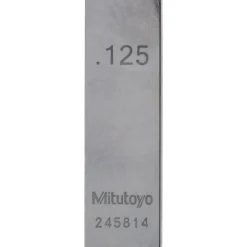 Rectangle Steel Gage Block: 0.125
