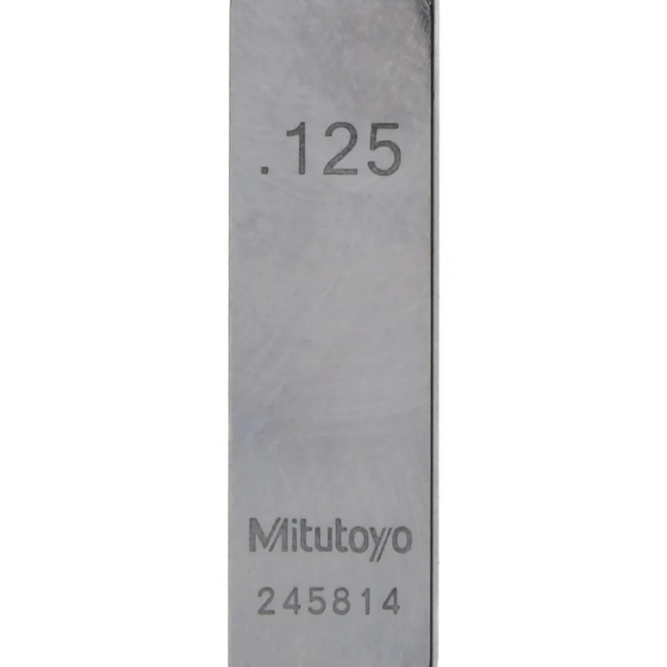 Rectangle Steel Gage Block: 0.125", Grade 0