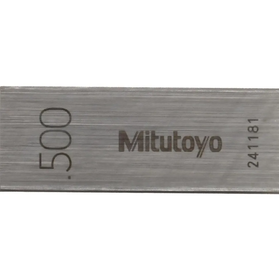 Rectangle Steel Gage Block: 0.5", Grade 0