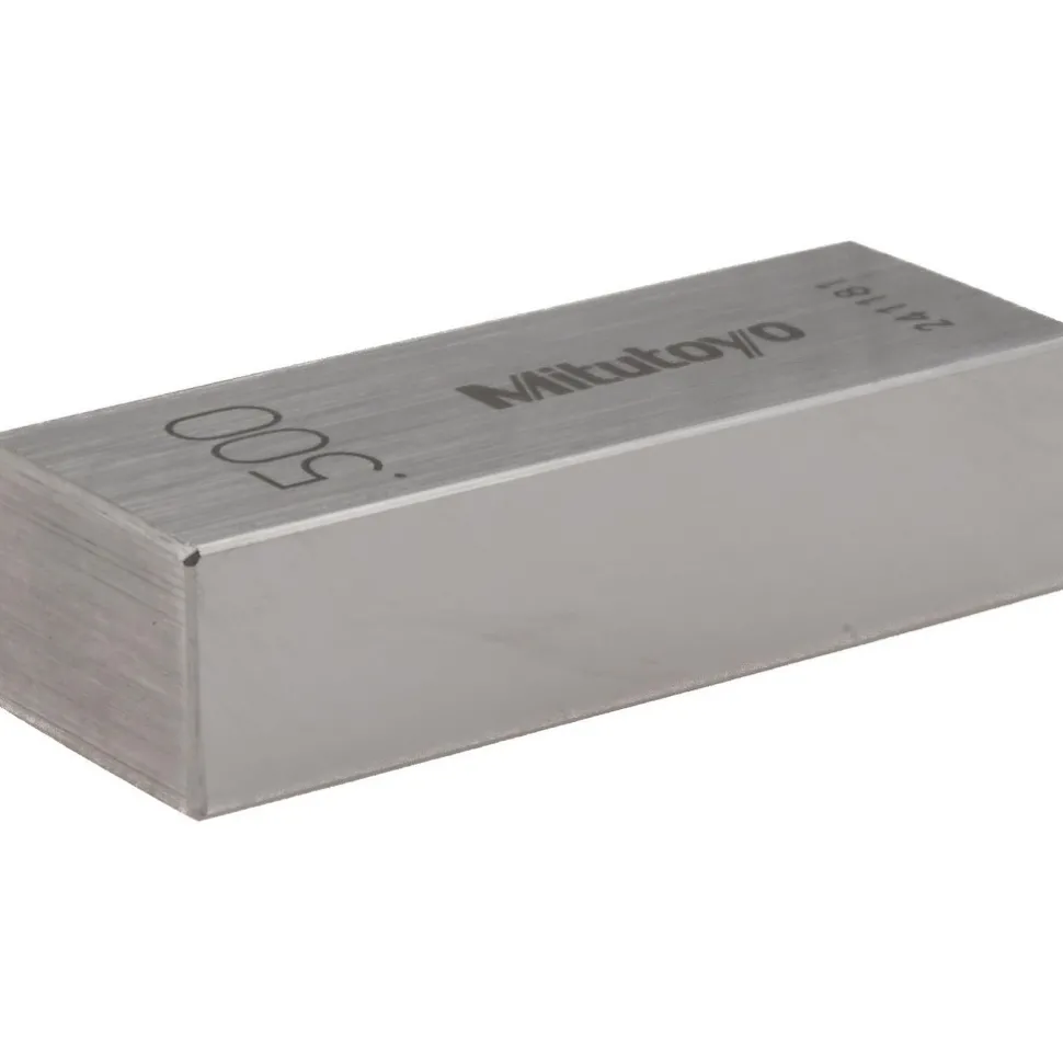 Rectangle Steel Gage Block: 0.5", Grade 0