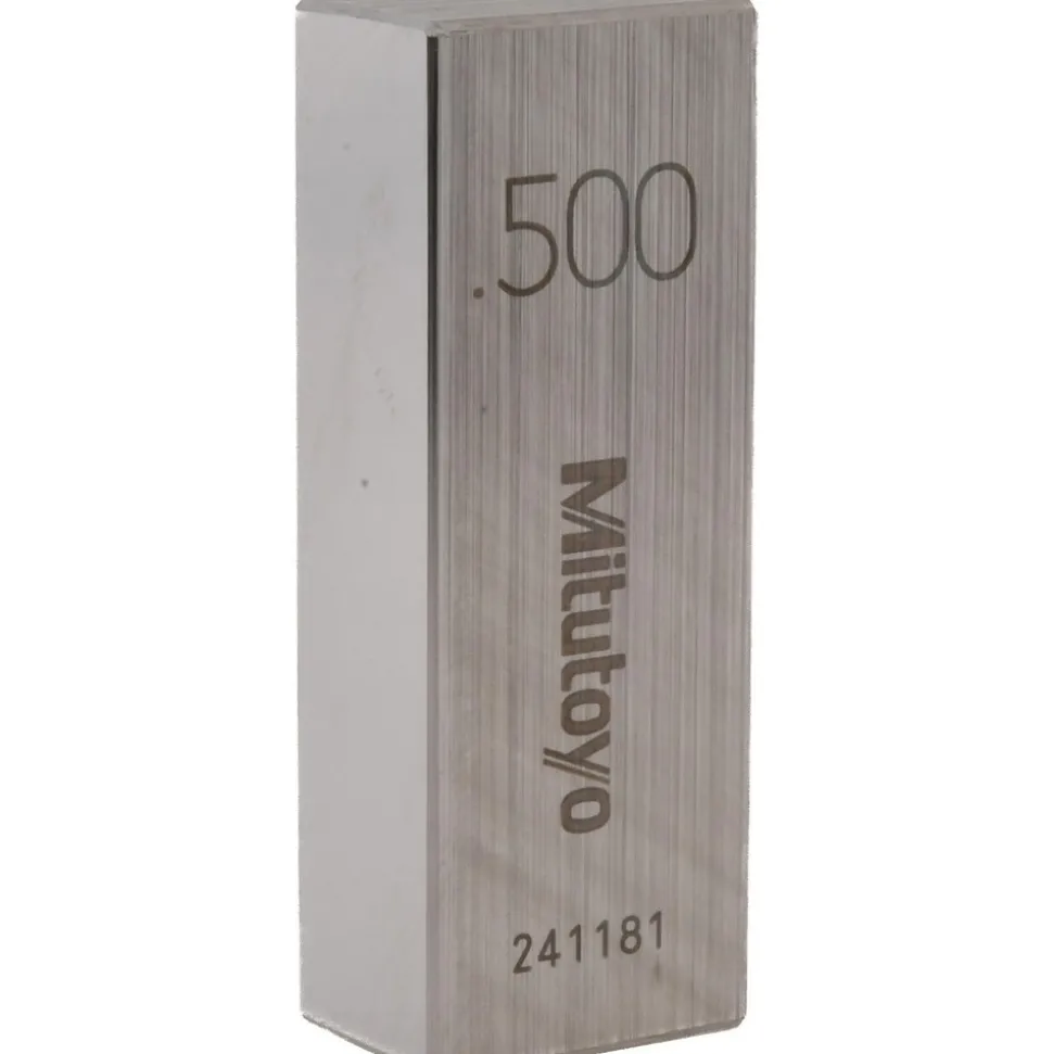 Rectangle Steel Gage Block: 0.5", Grade 0