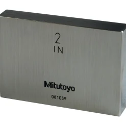 Rectangle Steel Gage Block: 2", Grade 0