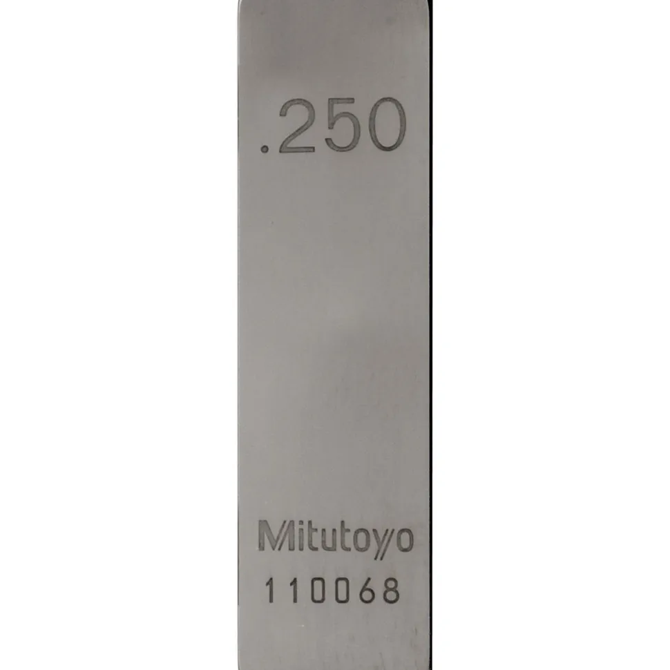 Rectangle Steel Gage Block: 0.25", Grade 0