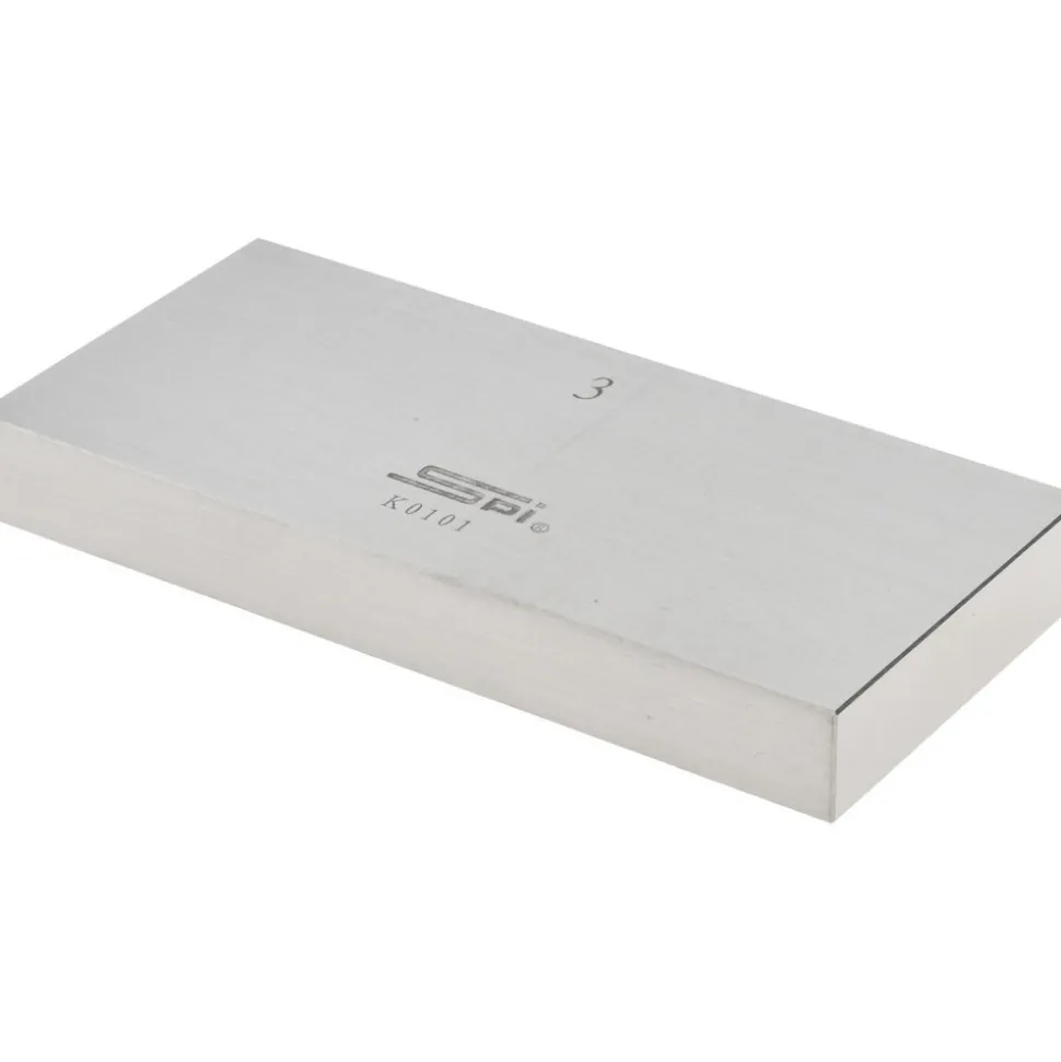Rectangle Steel Gage Block: 3", Grade AS-1