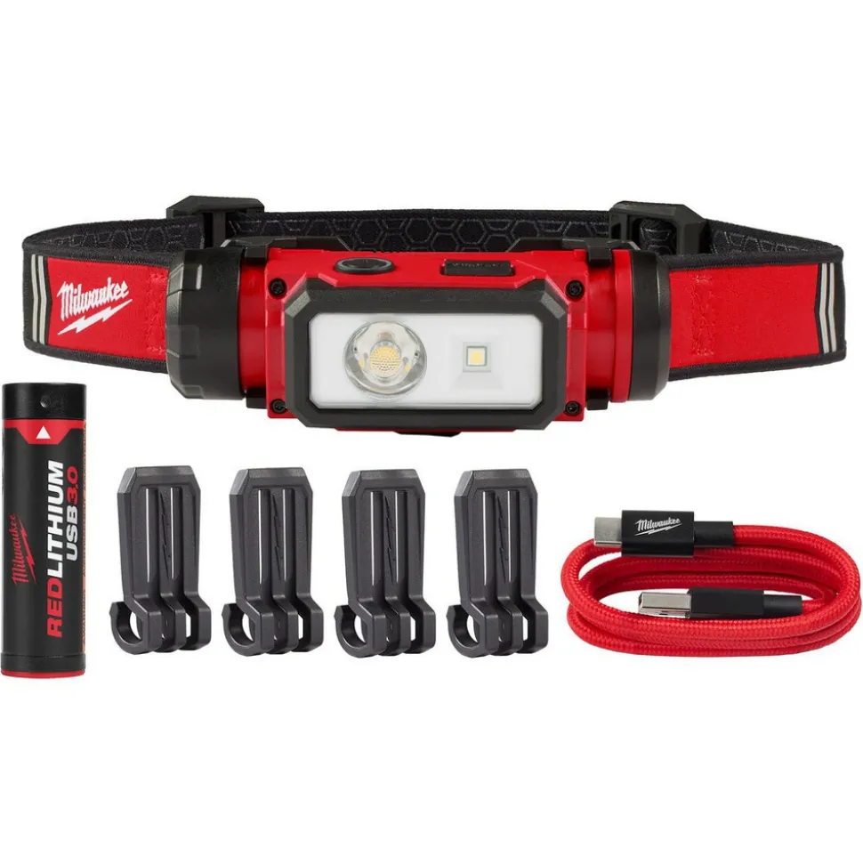 REDLITHIUM™ USB Hard Hat Headlamp