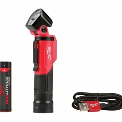 REDLITHIUM™ USB Pivoting Flashlight, 500 Lumens