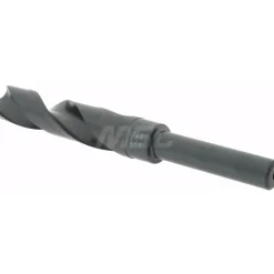 Reduced Shank Drill Bit: 3/4" Dia, 1/2" Shank Dia, 118 deg Point, High-Speed Steel