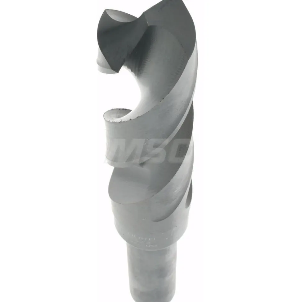 Reduced Shank Drill Bit: 3/4" Dia, 1/2" Shank Dia, 118 deg Point, High-Speed Steel