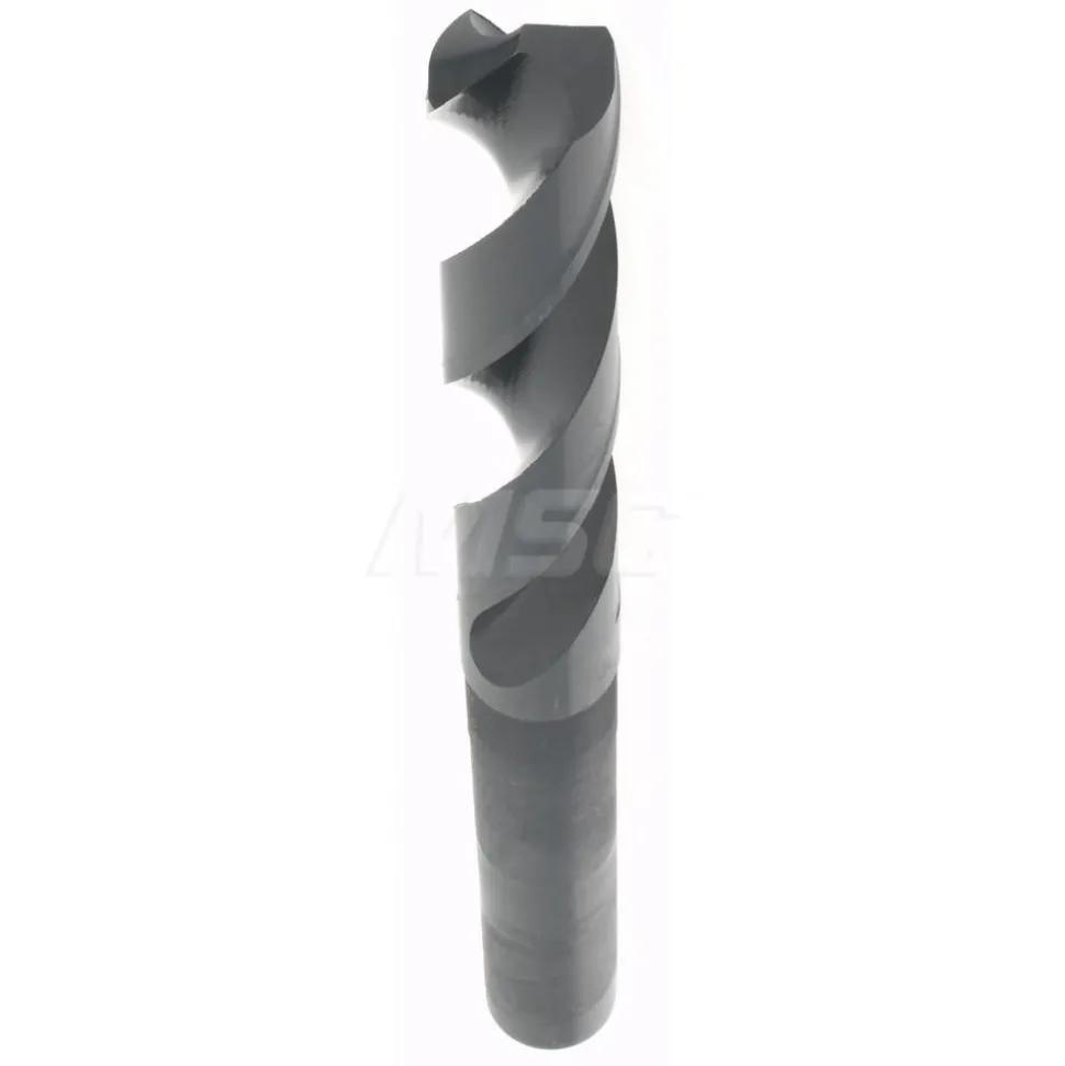 Reduced Shank Drill Bit: 17/32" Dia, 1/2" Shank Dia, 118 deg Point, High-Speed Steel
