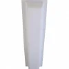 Registers & Diffusers: Type: Ceiling Diffuser Cover; Style: Linear Solid; Material: Plastic; Diameter (Decimal Inch): 48.0000