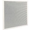 Registers & Diffusers: Type: Ceiling Panel; Style: Perforated; Material: Plastic