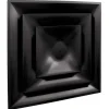 Registers & Diffusers: Type: Ceiling Diffuser; Style: Step Down; Material: Plastic; Diameter (Decimal Inch): 10.0000
