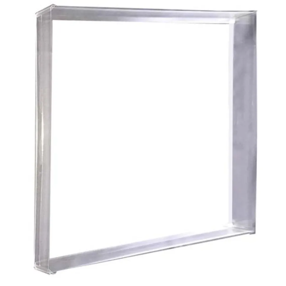 Registers & Diffusers: Type: Ceiling Diffuser Deflector; Style: Clear Linear; Material: Plastic
