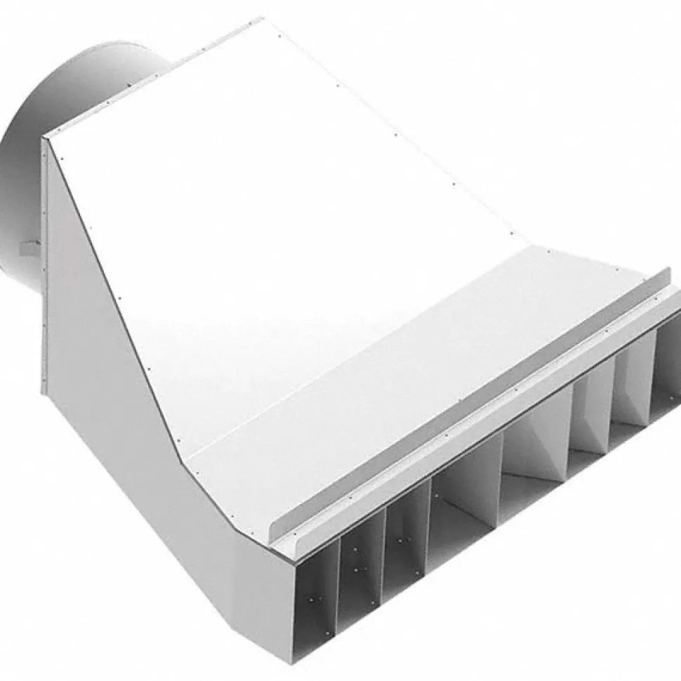 Registers & Diffusers: Type: Unit Heater Diffuser; Style: 1 Way; Material: Steel; Diameter (Decimal Inch): 16.0000