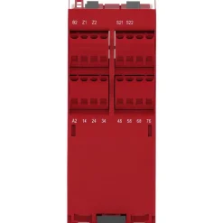 Relays: Type: Safety Module; Voltage: 24V AC, 24V DC; Temperature Range: -13°F to 185°F