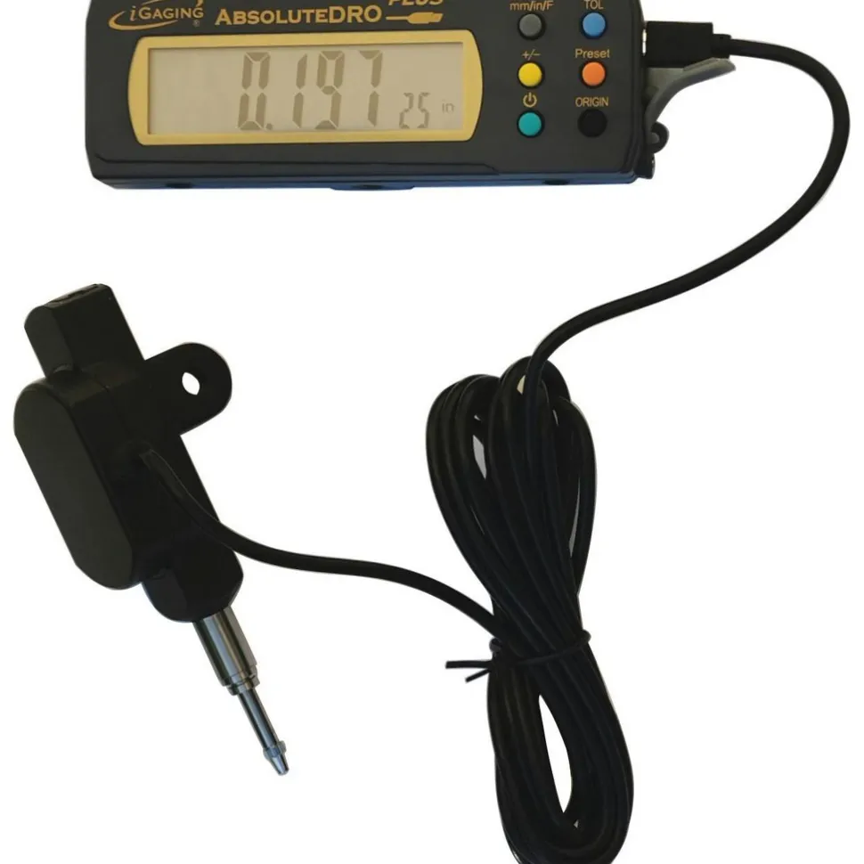 Remote Display Linear Gages: Maximum Measurement (Inch): 0.5; Maximum Measurement (mm): 12.7; Barrel Diameter (mm): 0.3750