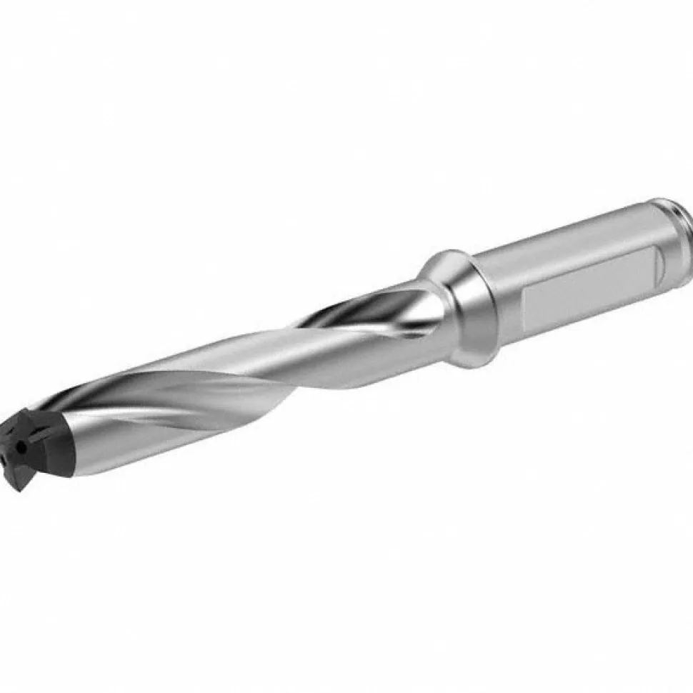 Replaceable-Tip Drill: Straight Shank, 3/4" Shank Dia
