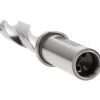 Replaceable-Tip Drill: 0.551 to 0.567" Dia, 2.85" Max Depth, 5/8" Flatted Shank