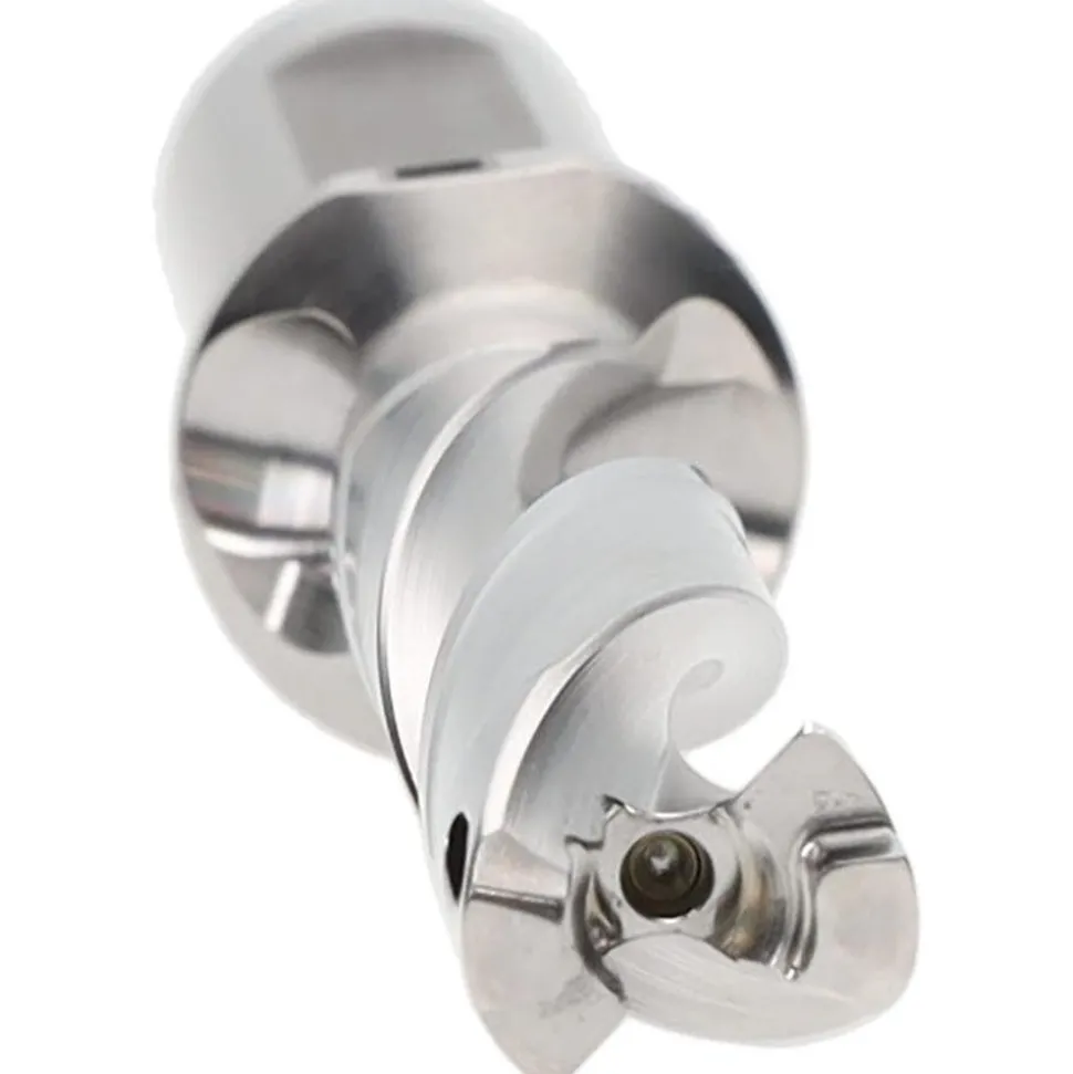 Replaceable-Tip Drill: 0.492 to 0.508" Dia, 2.55" Max Depth, 5/8" Flatted Shank