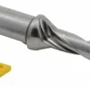 Replaceable-Tip Drill: 0.709 to 0.744" Dia, 3.54" Max Depth, 1" Weldon Flat Shank