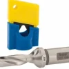 Replaceable-Tip Drill: 0.335 to 0.35" Dia, 1.73" Max Depth, 1/2" Flatted Shank