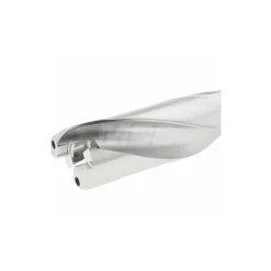 Replaceable-Tip Drill: 0.669 to 0.705" Dia, 2.13" Max Depth, 3/4" Flatted Shank